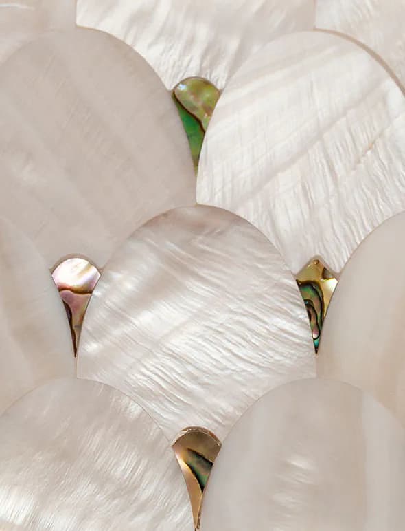 White mother-of-pearl material texture